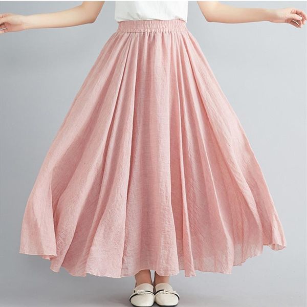 new fashion female plus size cotton and linen skirt elasticated waist linen a-line skirt solid color casual skirts1, Black
new fashion female plus size cotton and linen skirt elasticated waist linen a-line skirt solid color casual skirts1, Black