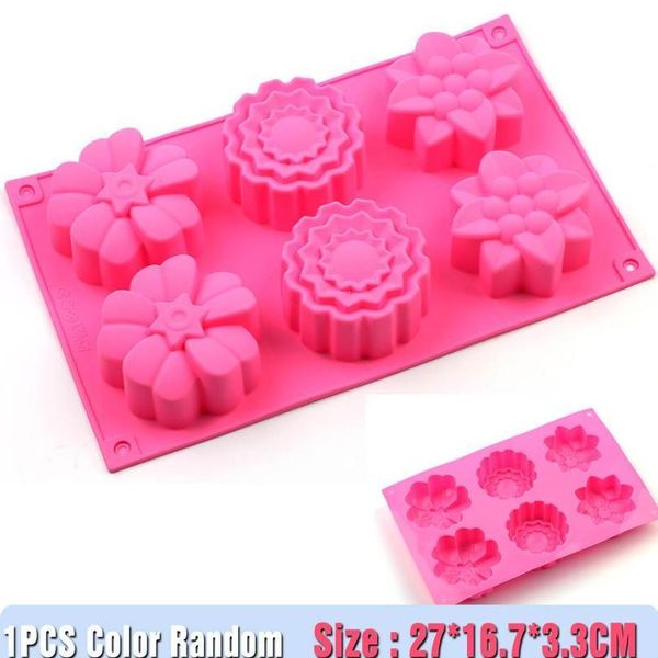 6 holes flower shaped sile soap mould diy handmade candle cake baking soap moulds mold kitchen tools cake jllcpd
6 holes flower shaped sile soap mould diy handmade candle cake baking soap moulds mold kitchen tools cake jllcpd