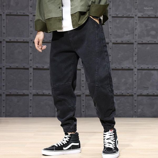 japanese vintage designer men jeans loose fit spliced denim cargo pants hombre fashion streetwear hip hop jeans men jogger pants1, Blue
japanese vintage designer men jeans loose fit spliced denim cargo pants hombre fashion streetwear hip hop jeans men jogger pants1, Blue