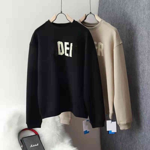 spring origami niche fashion high street loose couple autumn and winter men's round neck sweater women, Black
spring origami niche fashion high street loose couple autumn and winter men's round neck sweater women, Black