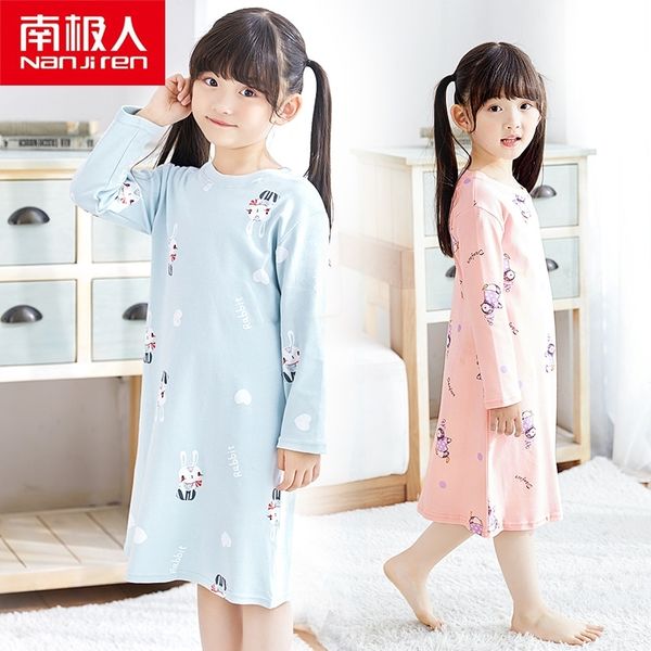 nanjiren 4-16 years kids nightdress cotton children's home wear nightdress girl kids pajamas dresses for girl print rabbit 201225, Blue;red
nanjiren 4-16 years kids nightdress cotton children's home wear nightdress girl kids pajamas dresses for girl print rabbit 201225, Blue;red