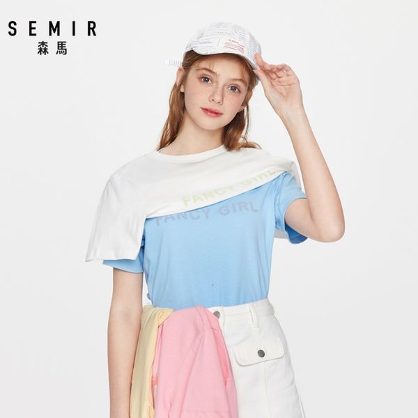 semir short sleeve t-shirts female spring 2020 new comfortable cotton white bottoming tshirt korean chic women clothing
semir short sleeve t-shirts female spring 2020 new comfortable cotton white bottoming tshirt korean chic women clothing