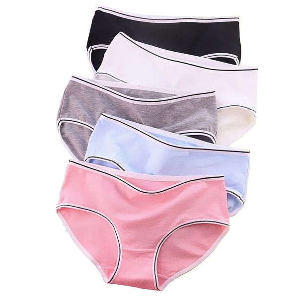 5pcs cotton women pink lovely underwear women's low waist comfortable breathable girls panties lntimates briefs, Black;pink
5pcs cotton women pink lovely underwear women's low waist comfortable breathable girls panties lntimates briefs, Black;pink