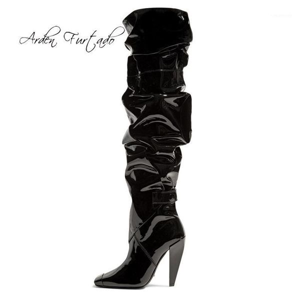 boots arden furtado 2021 spring autumn winter cone heels high 11cm pointed toe knee fashion big size 45 47 481, Black
boots arden furtado 2021 spring autumn winter cone heels high 11cm pointed toe knee fashion big size 45 47 481, Black