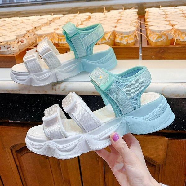 sandals women chunky platform summer hook loop casual shoes korean fashion designers woman mesh open toe beach sandal ladies1, Black
sandals women chunky platform summer hook loop casual shoes korean fashion designers woman mesh open toe beach sandal ladies1, Black