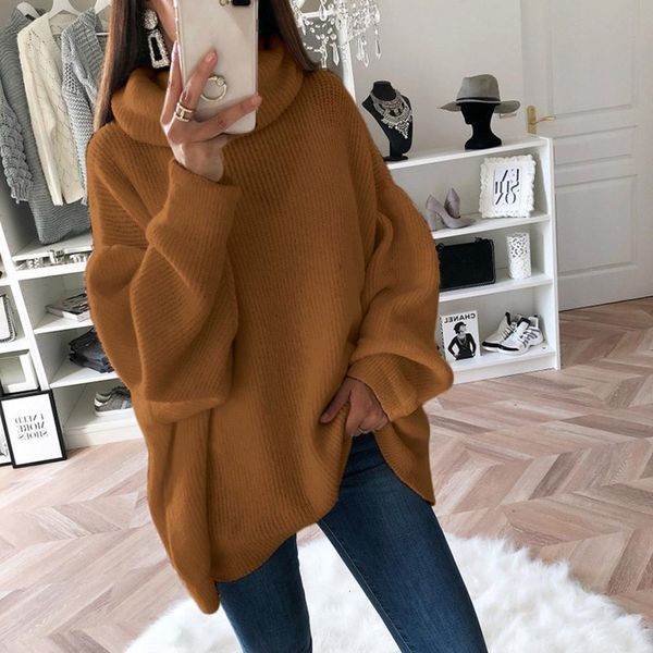 new turtleneck women sweater autumn winter long sleeve oversize jumper 2021 knitted loose fashion pullover femme clothing 1011, White;black
new turtleneck women sweater autumn winter long sleeve oversize jumper 2021 knitted loose fashion pullover femme clothing 1011, White;black