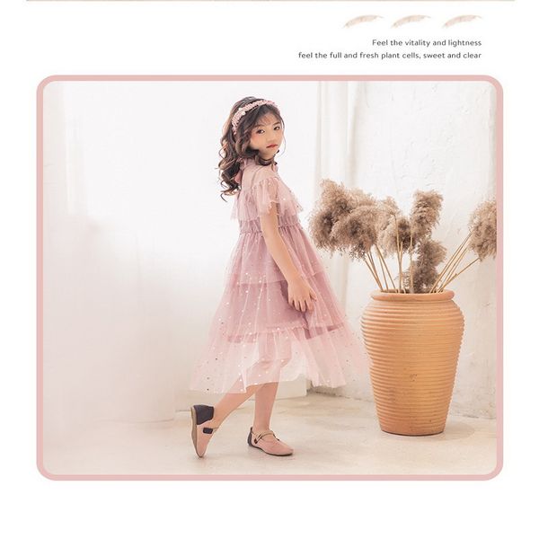 2021 new summer teenagers girl dress starry sky solid color princess dress cute style kids fashion clothes e2073, Red;yellow
2021 new summer teenagers girl dress starry sky solid color princess dress cute style kids fashion clothes e2073, Red;yellow