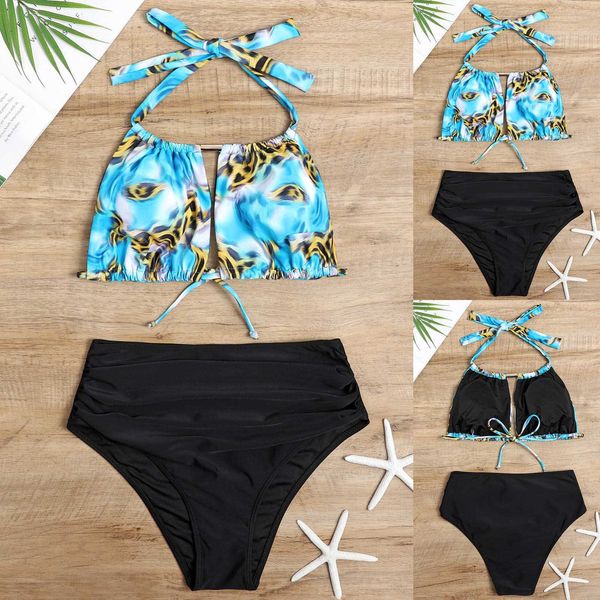 women fashion new bikini backless neck straptwo type swimsuits push up set two piece swimsuit beachwear open back, Black;white
women fashion new bikini backless neck straptwo type swimsuits push up set two piece swimsuit beachwear open back, Black;white