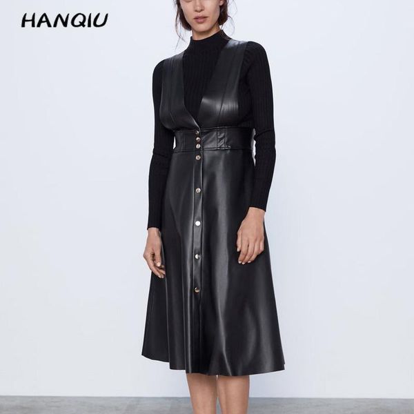 2020 vintage faux leather dress women plus size fashion midi dress korean kawaii dresses woman party black streetwear, Black;gray
2020 vintage faux leather dress women plus size fashion midi dress korean kawaii dresses woman party black streetwear, Black;gray