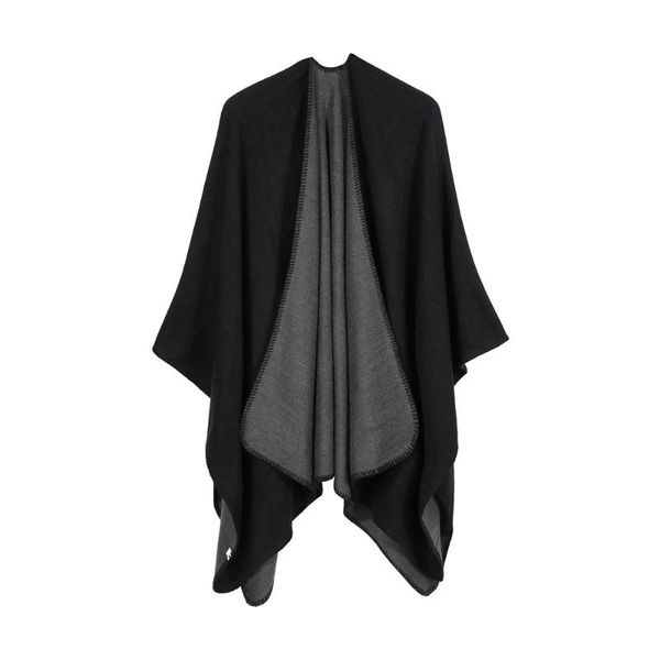 women's jackets women winter knitted cashmere poncho capes shawl cardigans sweater coat for jacket 2021, Black;brown
women's jackets women winter knitted cashmere poncho capes shawl cardigans sweater coat for jacket 2021, Black;brown