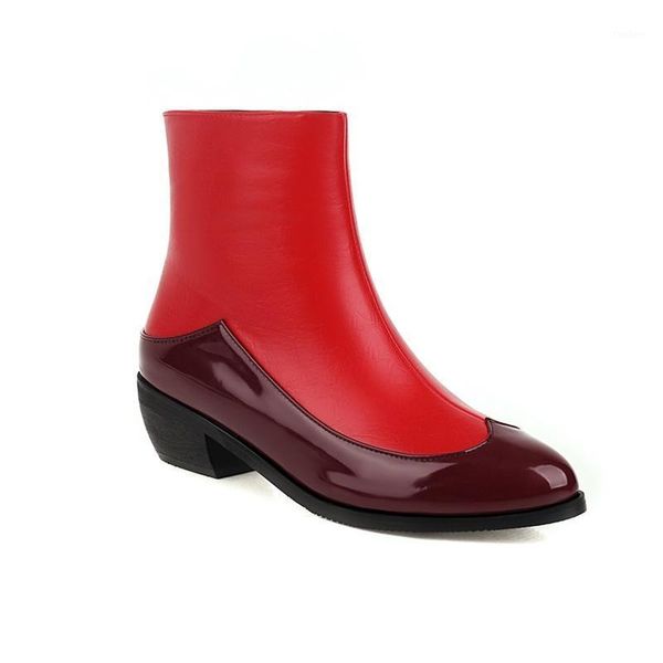 ankle boots for women 2021 new pointed toe chunky high heel boots black leather red boot female stiletto1
ankle boots for women 2021 new pointed toe chunky high heel boots black leather red boot female stiletto1