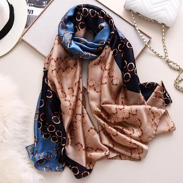 2020 classic women silk scarf female scarves ladies beach wrap chiffon shawl camellia printed sunscreen bandanna foulard muffler, Blue;gray
2020 classic women silk scarf female scarves ladies beach wrap chiffon shawl camellia printed sunscreen bandanna foulard muffler, Blue;gray