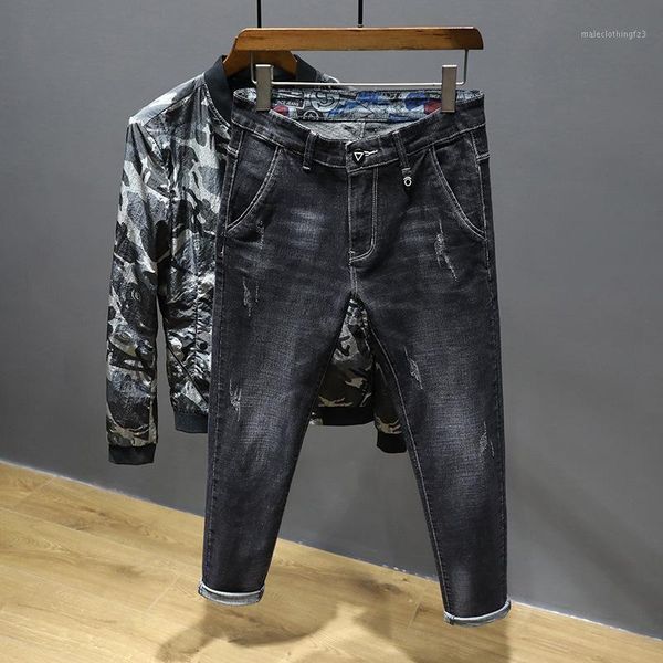 men's jeans 2021 spring autumn young fashion streetwear design homens demin male men black1, Blue
men's jeans 2021 spring autumn young fashion streetwear design homens demin male men black1, Blue