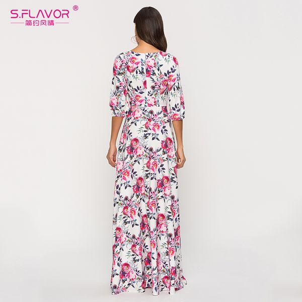 s.flavor women autumn winter long dress elegant lantern collar floral printed vestidos de women bohemian casual dresses 201127, Black;gray
s.flavor women autumn winter long dress elegant lantern collar floral printed vestidos de women bohemian casual dresses 201127, Black;gray