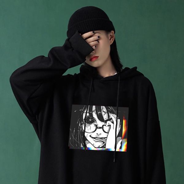 harajuku hoodies hooded women men sweatshirt long sleeved winter plus velvet thickening coat streetwear clothes para album, Black
harajuku hoodies hooded women men sweatshirt long sleeved winter plus velvet thickening coat streetwear clothes para album, Black