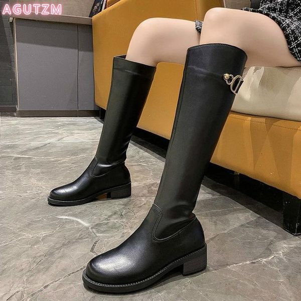2020 new women shoes winter leather women knee high boots motorcycle square toe zip footwear female woman long boots naked, Black
2020 new women shoes winter leather women knee high boots motorcycle square toe zip footwear female woman long boots naked, Black