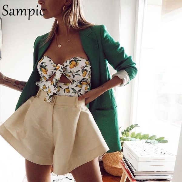 women's shorts sampic women fashion 2021 summer party club casual high waist loose bottom mini femme1, White;black
women's shorts sampic women fashion 2021 summer party club casual high waist loose bottom mini femme1, White;black
