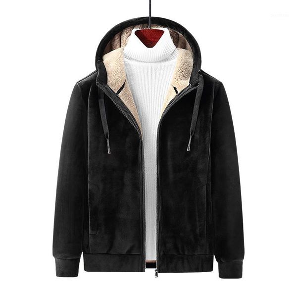 winter new sweater men plus velvet thick large size double-sided fleece warm jacket keep warm1, Black;brown
winter new sweater men plus velvet thick large size double-sided fleece warm jacket keep warm1, Black;brown