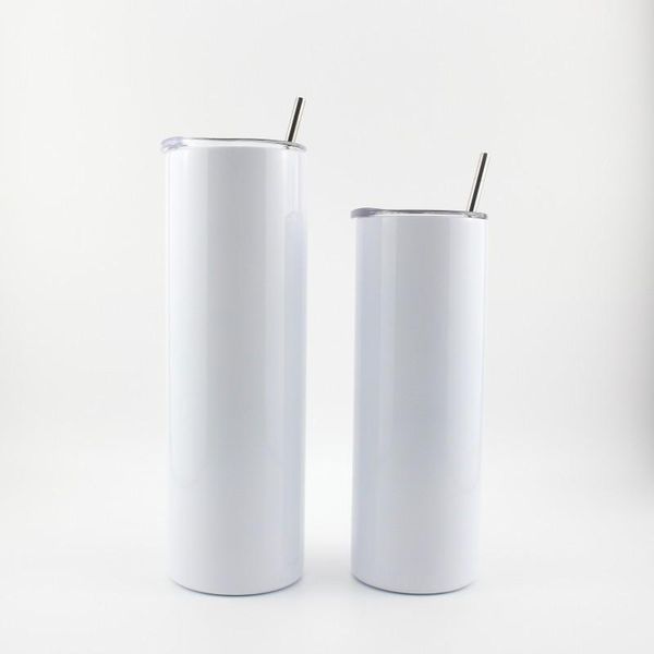 20oz sublimation straight skinny tumbler stainless steel vacuum insulated sublimation blanks coffee mugs with straw and lid 
20oz sublimation straight skinny tumbler stainless steel vacuum insulated sublimation blanks coffee mugs with straw and lid