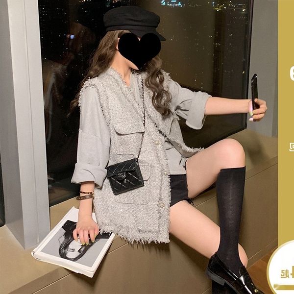 internet celebrity same 2019 early autumn women's vest hat sweater hat graceful vest suit women's long sleeve sweater hat-two-piec, Black
internet celebrity same 2019 early autumn women's vest hat sweater hat graceful vest suit women's long sleeve sweater hat-two-piec, Black
