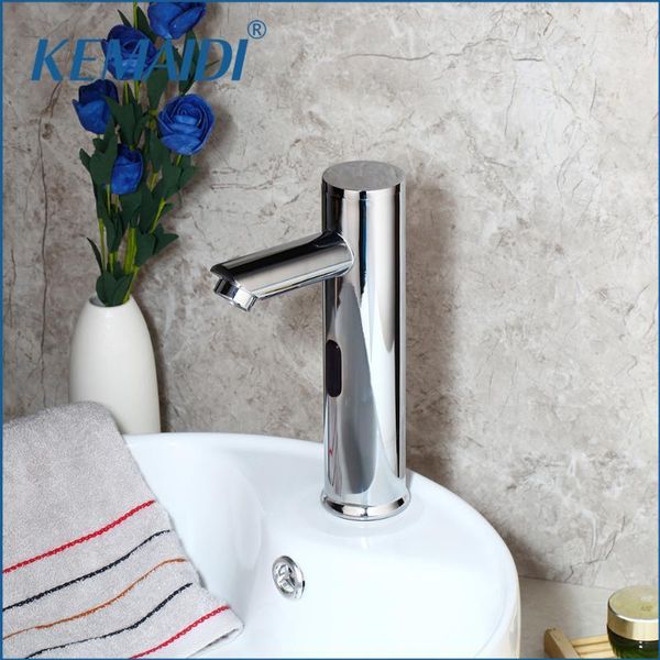 bathroom sink faucets kemaidi mixer chrome finished cold automatic hand touch tap sensor faucets1
bathroom sink faucets kemaidi mixer chrome finished cold automatic hand touch tap sensor faucets1
