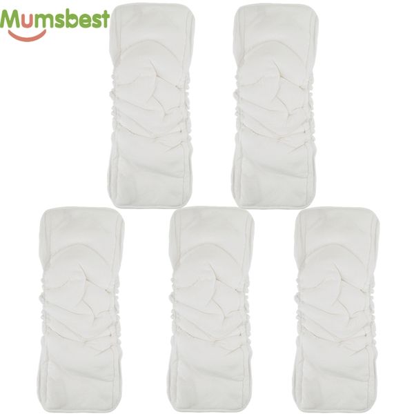 mums bamboo cotton 5 layers insert for baby cloth nappy changing liners reusable cloth diaper inserts nappies mat 5 pcs lj201026
mums bamboo cotton 5 layers insert for baby cloth nappy changing liners reusable cloth diaper inserts nappies mat 5 pcs lj201026