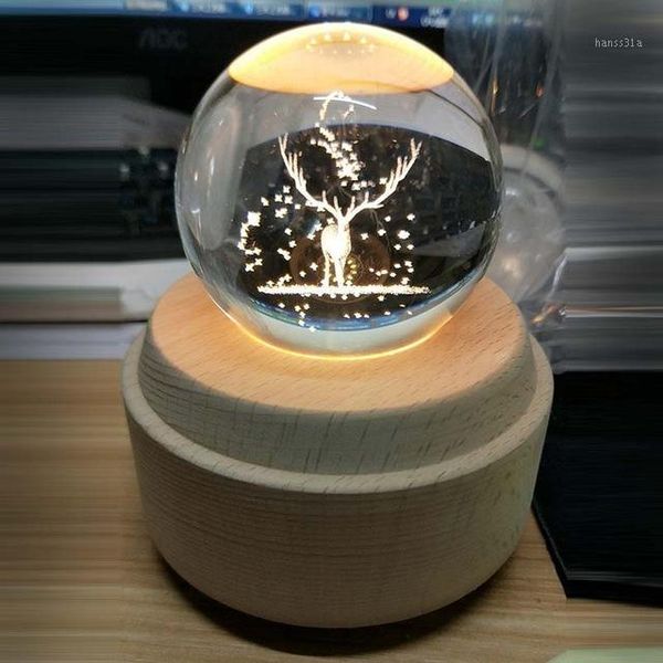 luminous crystal ball music box wooden music box hand crank rotary mechanism innovative for birthday gift night light1
luminous crystal ball music box wooden music box hand crank rotary mechanism innovative for birthday gift night light1