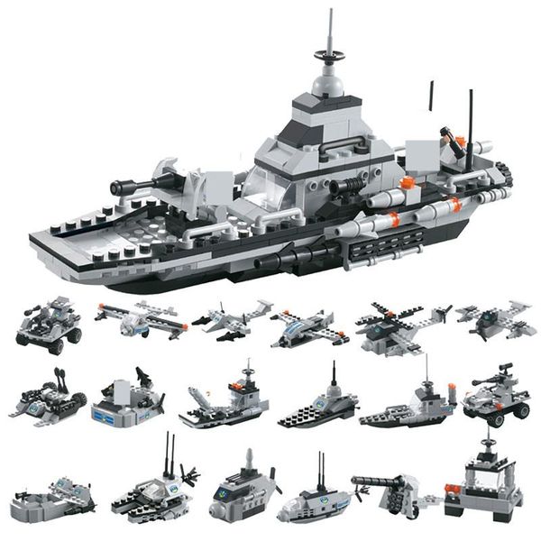 472pcs invincible battleship warship navy кирпичи военные армии brinquedos diy строительные блоки наборы образование детские игрушки bbyjlz
472pcs invincible battleship warship navy кирпичи военные армии brinquedos diy строительные блоки наборы образование детские игрушки bbyjlz