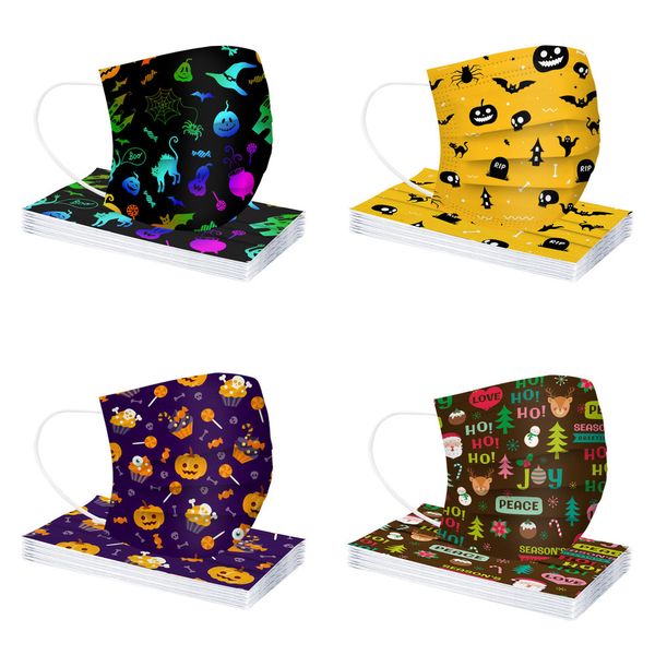 l3 5pc disposable child kids halloween print masks layers for mascarillas protective mouth covering masques o
l3 5pc disposable child kids halloween print masks layers for mascarillas protective mouth covering masques o