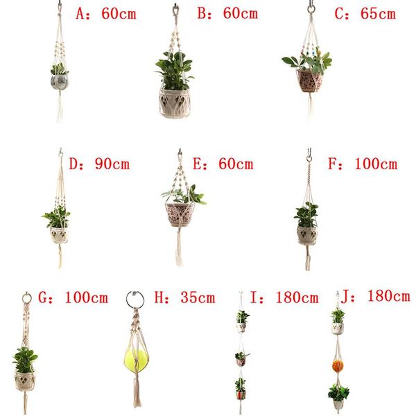 100 handmade macrame plant hanger plant holder flower pot hanger for wall decoration countyard garden wmtwer bdesybag 
100 handmade macrame plant hanger plant holder flower pot hanger for wall decoration countyard garden wmtwer bdesybag