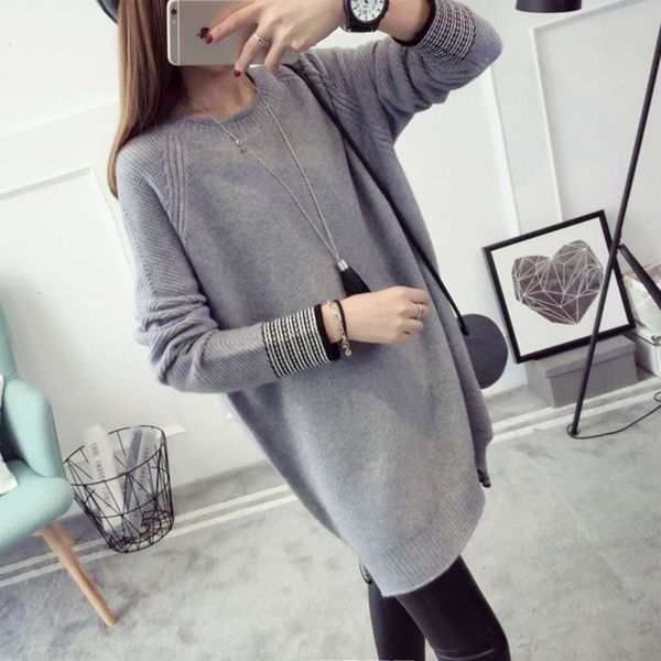 korean autumn 2020 and winter pregnant women's sweater new round neck pullover long sve large size fashion mother's undercover, White
korean autumn 2020 and winter pregnant women's sweater new round neck pullover long sve large size fashion mother's undercover, White