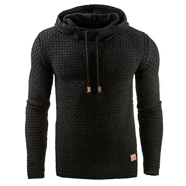 men's brand long sleeve solid color hooded sweatshirt mens hoodie tracksuit sweat coat casual sportswear size s-4xl, Black
men's brand long sleeve solid color hooded sweatshirt mens hoodie tracksuit sweat coat casual sportswear size s-4xl, Black