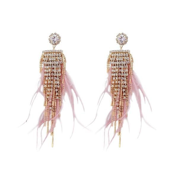 fringed long earrings feather earrings female temperament personality earrings cx200707, Silver
fringed long earrings feather earrings female temperament personality earrings cx200707, Silver