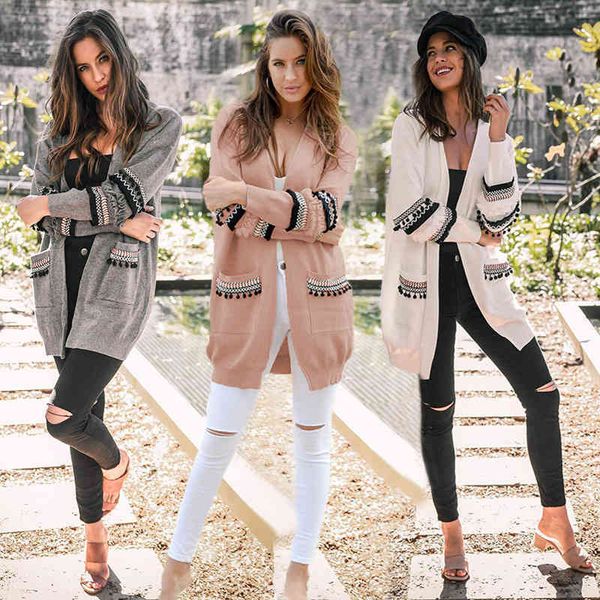 women's tracksuits women knitted cardigan feminino female s warm boho open front long sleeve wool sweater coat outwear ljja3044 pzh5, Gray
women's tracksuits women knitted cardigan feminino female s warm boho open front long sleeve wool sweater coat outwear ljja3044 pzh5, Gray