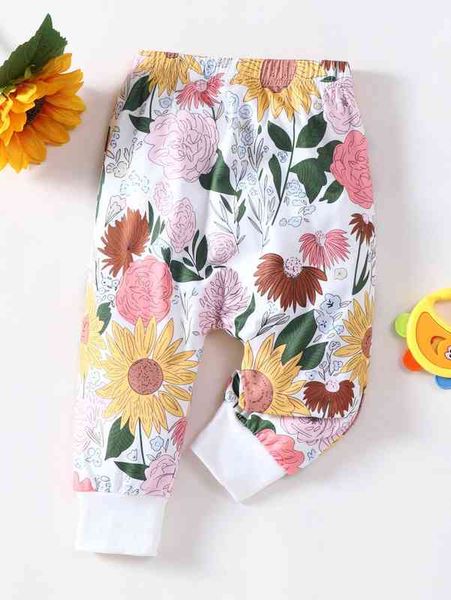 baby floral print sweatpants she, Blue
baby floral print sweatpants she, Blue
