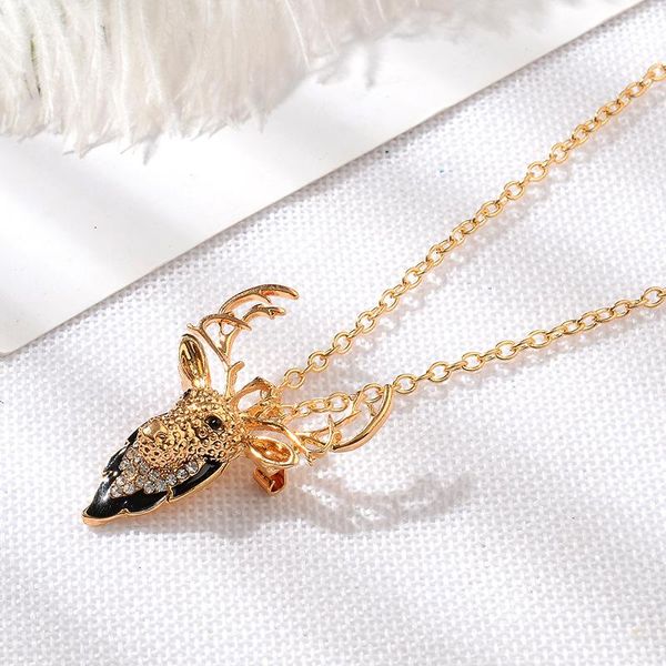 christmas necklaces sweater gold female jewelry christmas gift for kids plated silver deer necklace
christmas necklaces sweater gold female jewelry christmas gift for kids plated silver deer necklace