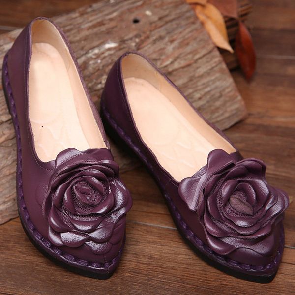 made 2021 new hand in vintage genuine leather women apartments flower mother shoes comfortable soft fund ladies cofq, Black
made 2021 new hand in vintage genuine leather women apartments flower mother shoes comfortable soft fund ladies cofq, Black