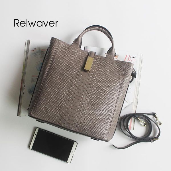 clear stock women bag genuine leather python pattern handbag grey luxury shoulder bag middle size handle tote
clear stock women bag genuine leather python pattern handbag grey luxury shoulder bag middle size handle tote