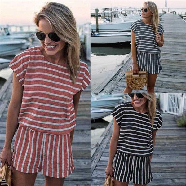 2020 two-piece set striped casual loose playsuit women short sleeve backless daily playsuit office summer beach holiday jumpsuit1, Black;white
2020 two-piece set striped casual loose playsuit women short sleeve backless daily playsuit office summer beach holiday jumpsuit1, Black;white