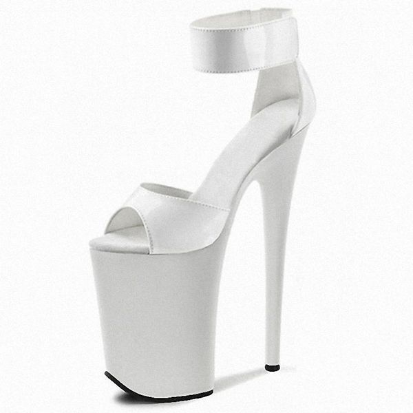 sandals fetish 8 inches super high heeled shoes women's all match concise elegant small size 20cm thick platform hook loop, Black
sandals fetish 8 inches super high heeled shoes women's all match concise elegant small size 20cm thick platform hook loop, Black