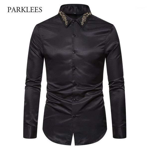 men's casual shirts collar embroidery men's black long sleeves shirt england style brand cotton for men autumn formal camisa hombr, White;black
men's casual shirts collar embroidery men's black long sleeves shirt england style brand cotton for men autumn formal camisa hombr, White;black