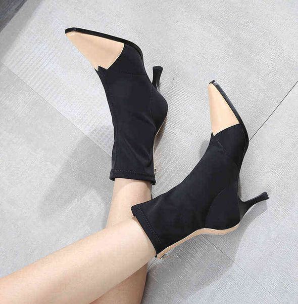 high heels casual sandals shoes chic shoesrt boot's spring and autumn 2022 high heel ankle boots thin martin square head elastic sock&#, Black
high heels casual sandals shoes chic shoesrt boot's spring and autumn 2022 high heel ankle boots thin martin square head elastic sock&#, Black