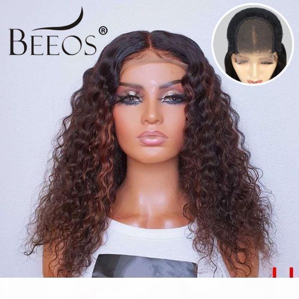 beeos 180% 4*4 lace closure human hair wig ombre colored curly brazilian remy hair for woman pre plucked hairline bleached knots, Black;brown
beeos 180% 4*4 lace closure human hair wig ombre colored curly brazilian remy hair for woman pre plucked hairline bleached knots, Black;brown