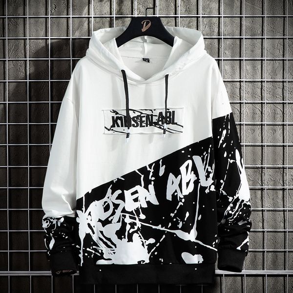 2021 men new patchwork hoodies fashion style high street printed hooded sweatshirt male hip pop brand mens clothing 8mjz, Black
2021 men new patchwork hoodies fashion style high street printed hooded sweatshirt male hip pop brand mens clothing 8mjz, Black