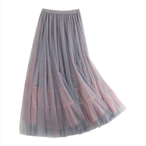 pleated skirt 2020 new summer korean women tulle skirts high waist slim patchwork female tutu skirts double layers faldas saias, Black
pleated skirt 2020 new summer korean women tulle skirts high waist slim patchwork female tutu skirts double layers faldas saias, Black