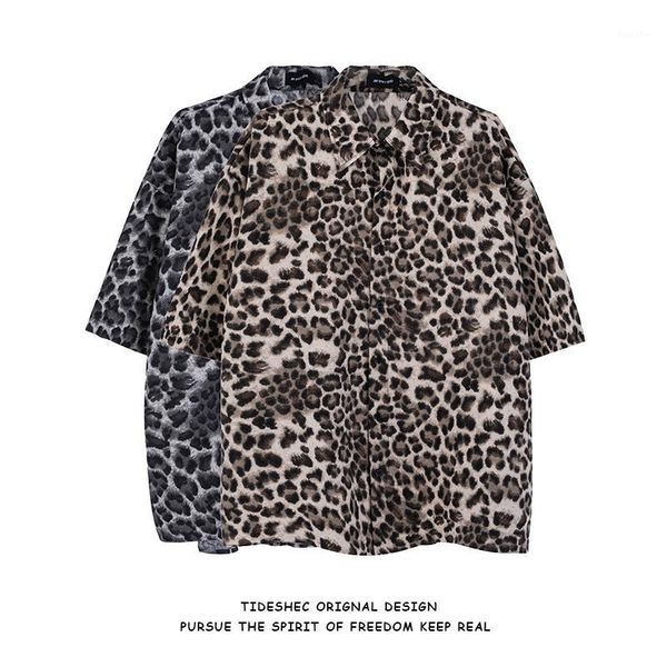 casual 2021 lapel summer leopard printed shirt short sleeve for mens party fashion mens hawaiian shirts streetwear men clothing1, White;black
casual 2021 lapel summer leopard printed shirt short sleeve for mens party fashion mens hawaiian shirts streetwear men clothing1, White;black
