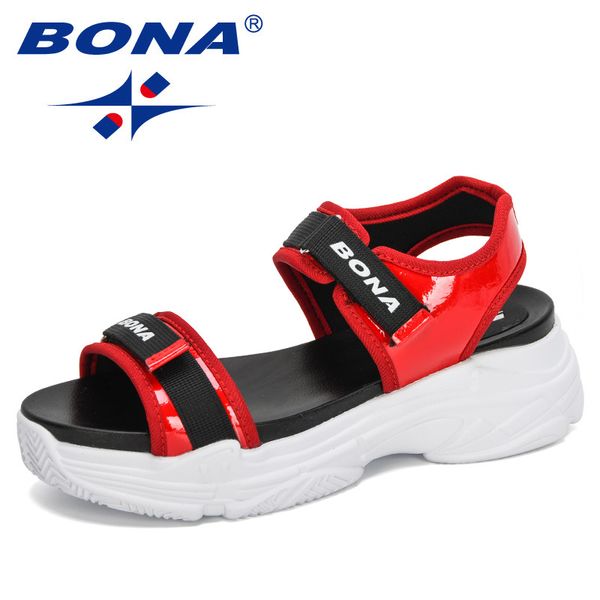 bona 2020 new designers open-toed women sport sandals wedge hollow out sandals cool platform ladies beach shoes feminimo 0928, Black
bona 2020 new designers open-toed women sport sandals wedge hollow out sandals cool platform ladies beach shoes feminimo 0928, Black