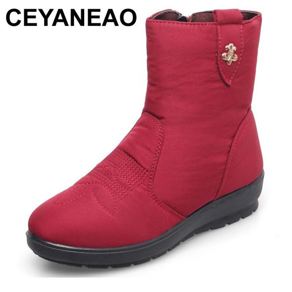 ceyaneao2020 winter women boots female waterproof ankle boots down snow mather's warm shoes classic short snow bootse1267, Black
ceyaneao2020 winter women boots female waterproof ankle boots down snow mather's warm shoes classic short snow bootse1267, Black