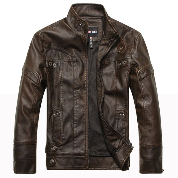 2021 new of men autumn winter zippers jacket biker outerwear faux leather pu quality thick jackets 322 th3t, Black
2021 new of men autumn winter zippers jacket biker outerwear faux leather pu quality thick jackets 322 th3t, Black