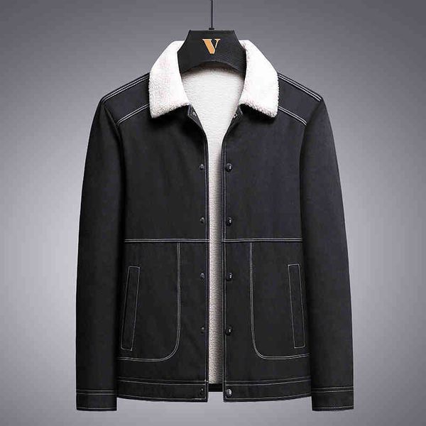 2021 men's jacket boys' jacket autumn winter plush korean fashion wear youth casual clothes, Black;brown
2021 men's jacket boys' jacket autumn winter plush korean fashion wear youth casual clothes, Black;brown